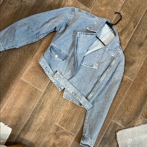 Stylish Light Blue Denim Jacket